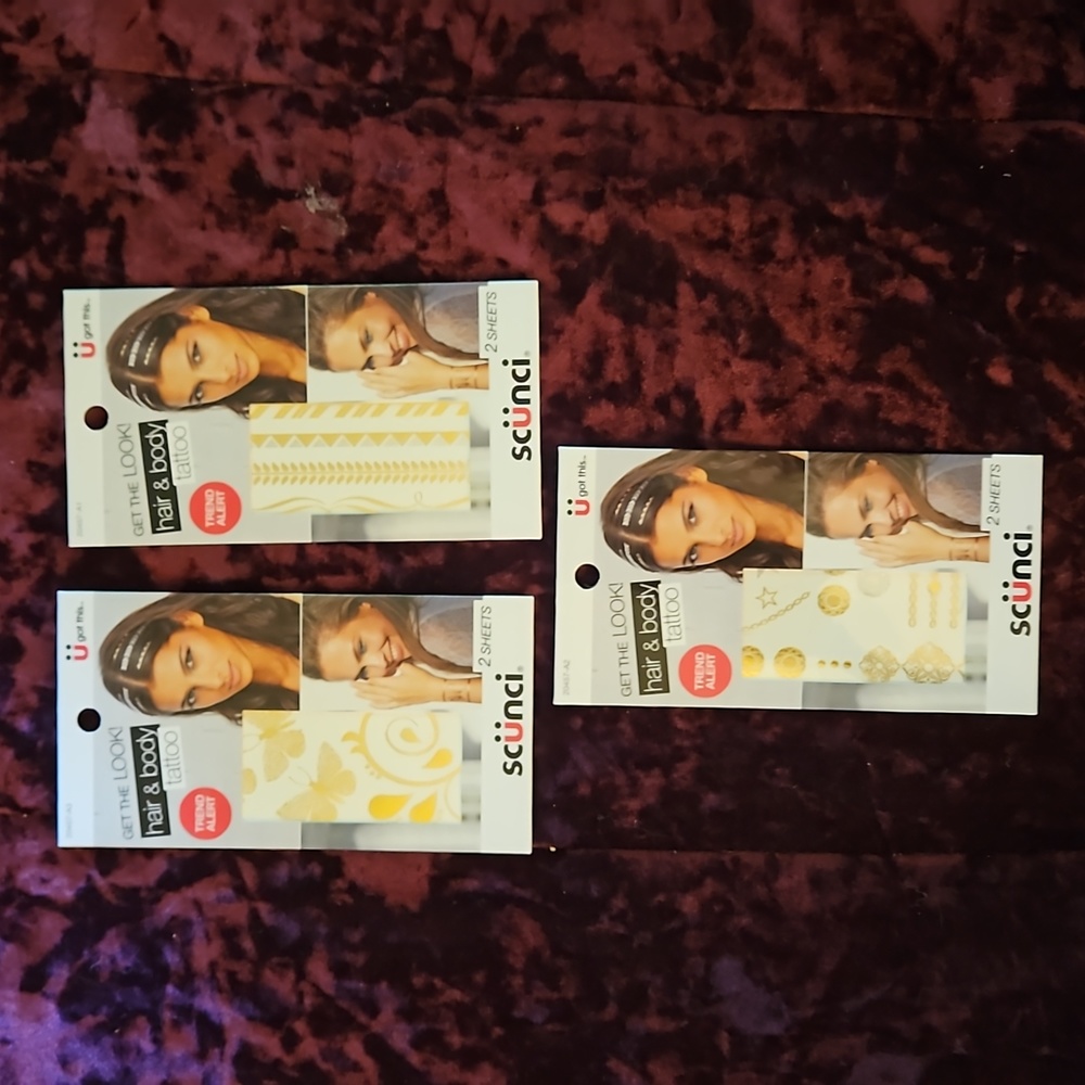 Scünci hair & Body tattoos